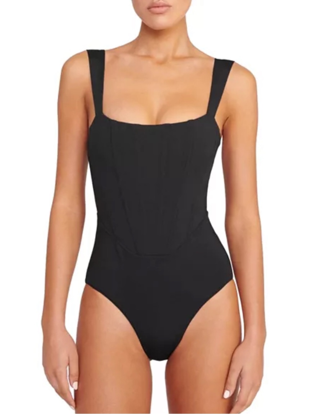 NWT Staud Adelaide One piece bathing suit